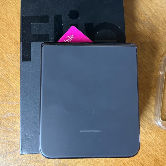 Gently used Samsung flip 4 w 2cases - Picture 3 of 7